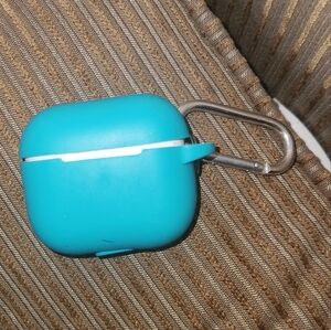 Teal AirPods Case with Clip (Case Only)